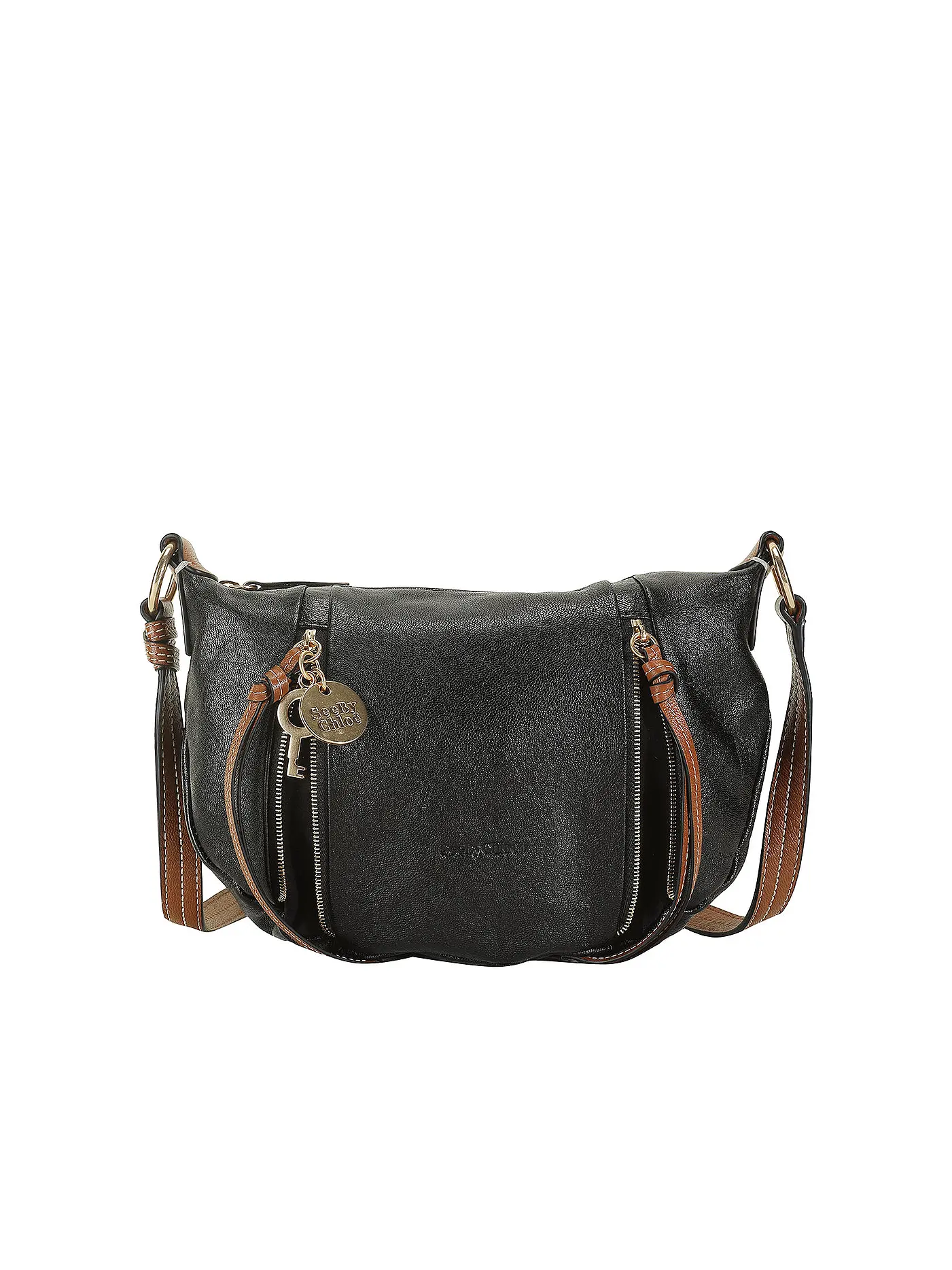 SEE BY CHLOE | Ledertasche - Umhängetasche INDRA | schwarz